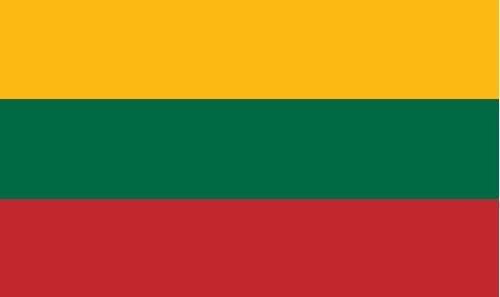 Vėliava, didelė siūta, Lietuvos, storesnė