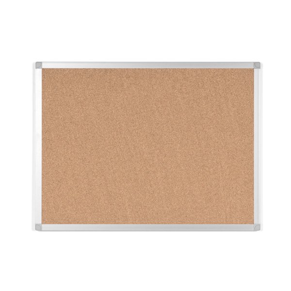 Kamštinė lenta BI-OFFICE AYDA 60x45, aliuminio rėmas