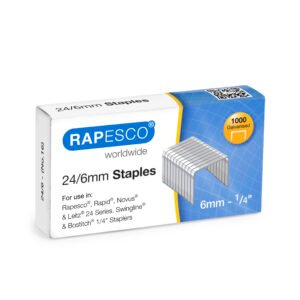 Sąsagėlės RAPESCO  24/6mm  (dėž. 1000 vnt)