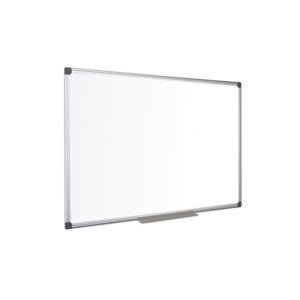 Emaliuota baltoji magnetinė lenta BI-OFFICE MAYA 90×60, aliuminio rėmas