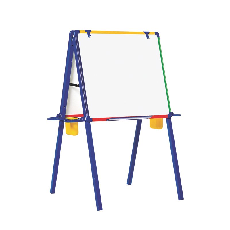 Dvipusė magnetinė lenta su stovu BI-OFFICE SCHOOLMATE 62x80, 110 cm aukštis