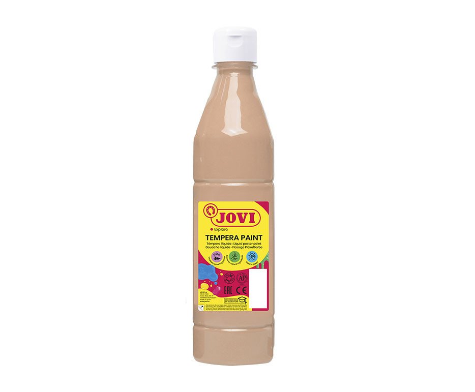 Tempera buteliuke JOVI, 500 ml, kreminė sp.
