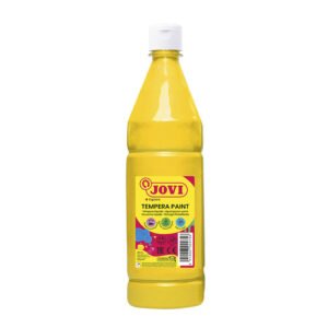 Tempera buteliuke JOVI 1000 ml, geltona sp.