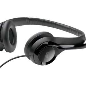 Ausinės Logitech H390 USB (981-000406), juodos