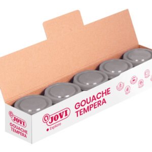 Guašas tempera JOVI Scholar, 5vnt. po 35ml, sidabrinės sp.