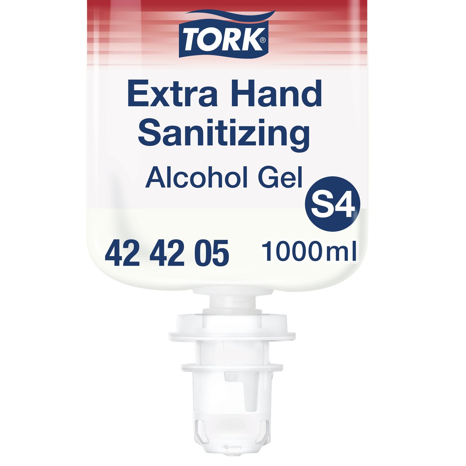 Rankas dezinfekuojantis alkoholinis gelis, TORK Extra, S4, 424205