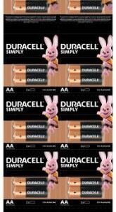 Baterijos DURACELL AA,  HBDC 2vnt.