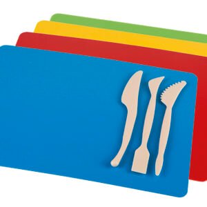 Lentelė plastilinui Panta Plast, A4, įvairių spalvų