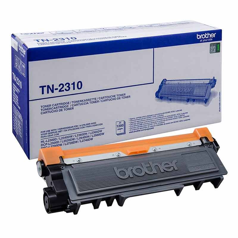 Brother TN-2310 (TN2310), juoda kasetė lazeriniams spausdintuvams, 1200 psl.