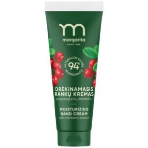 Rankų kremas MARGARITA, su spanguolių ekstraktu, 75 ml