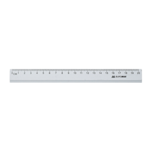 Aliuminio liniuotė 20cm.