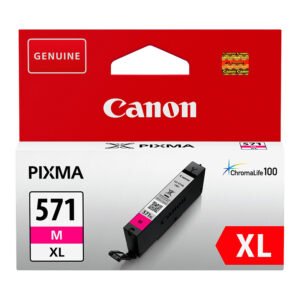 Rašalo kasetė CANON CLI-571M XL (10.8 ml.), raudona sp.