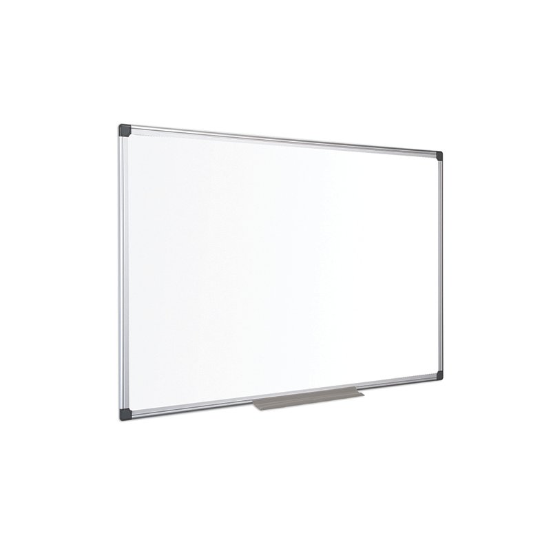 Emaliuota baltoji magnetinė lenta BI-OFFICE MAYA 180x90, aliuminio rėmas