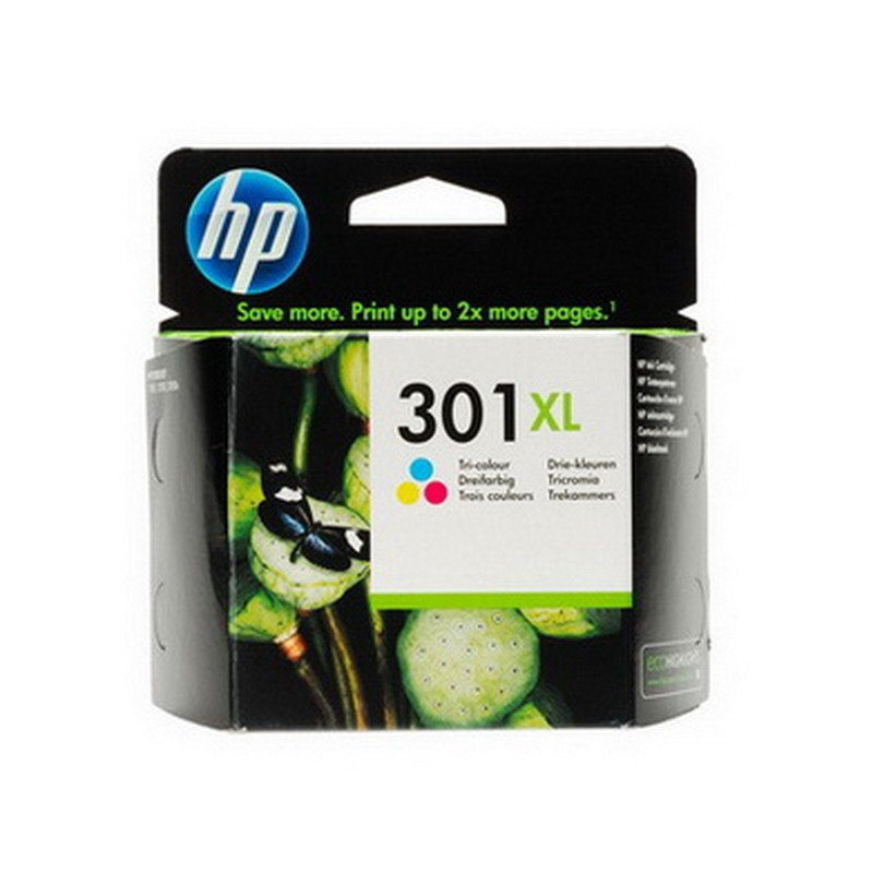 Rašalo kasetė HP CH564E (301XL), Spalvota