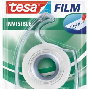 Permatoma lipni juostelė TESA Invisible Self-Adhesive Tape, 19mm x 33m, su dėklu