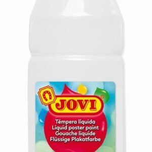 Tempera buteliuke JOVI 1000 ml, balta sp.