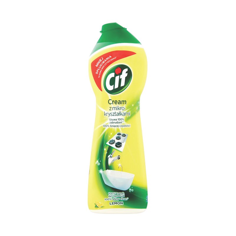 Valomasis kremas CIF, citrinų kvapo, 500 ml