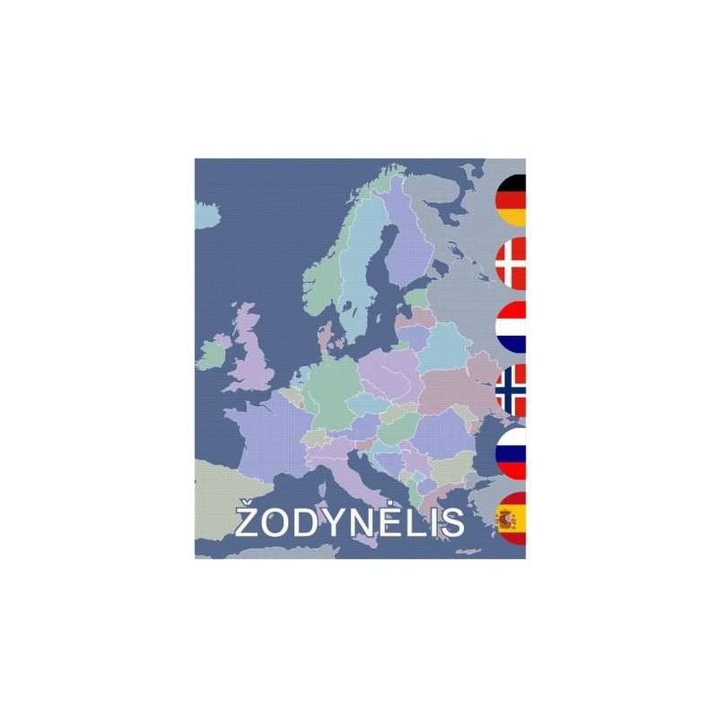 Moksleivio žodynėlis 2-jų dalių 32l kietu virš.