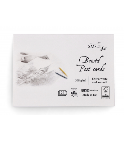 Bristol Piešimo atvirutės, 308 gsm